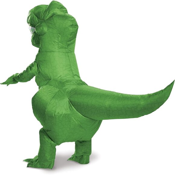 Toy Story Rex Kids Inflatable Costume NO GLOVES T-Rex Dinosaur Halloween Disguis - Picture 6 of 7
